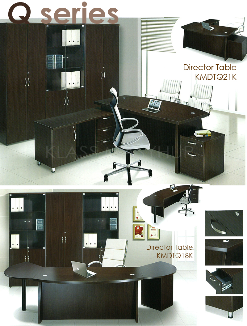 Office Furniture Supplier In Klang Table Dealer Q Series Director Table